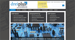 Desktop Screenshot of dreiplus-beratung.de